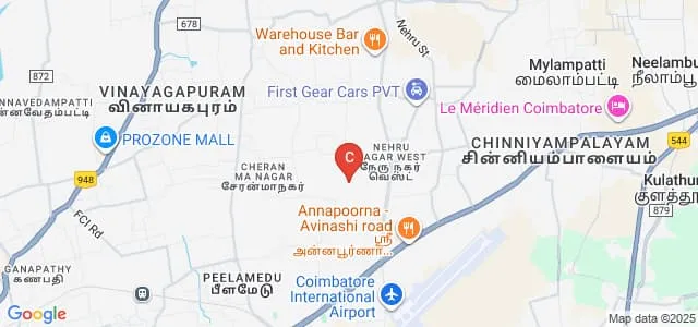 Suguna College of Engineering, Coimbatore Map