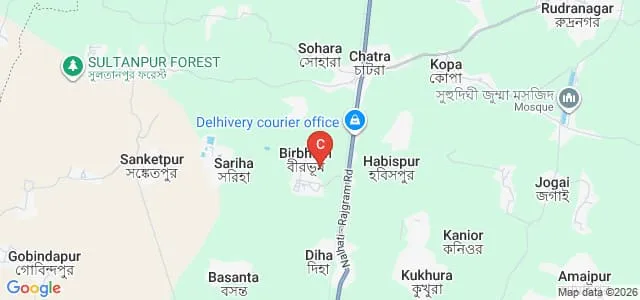 Aristotle College of Education, Birbhum Map