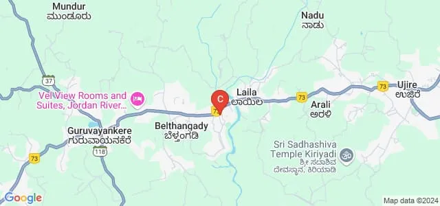 Prasanna College of Engineering and Technology, Ujire Map