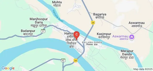 Excellent College, Hamirpur Map