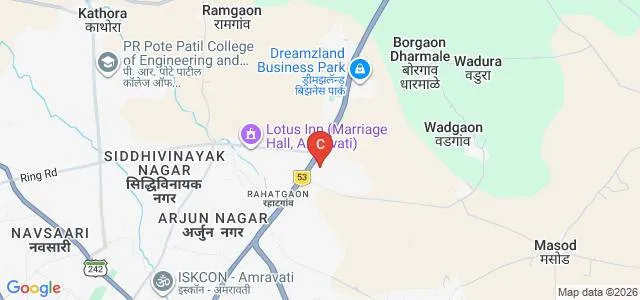 Sushila Suryawanshi Management Institute of Technology Advancement, Amravati Map