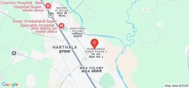 RSD Academy Institute of Medical Sciences, Moradabad Map