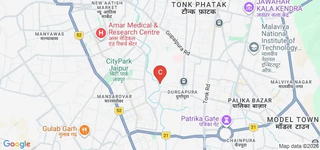 Shri Kalyan TT College, Jaipur Map