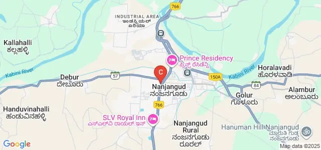 Government First Grade College, Nanjangud Map