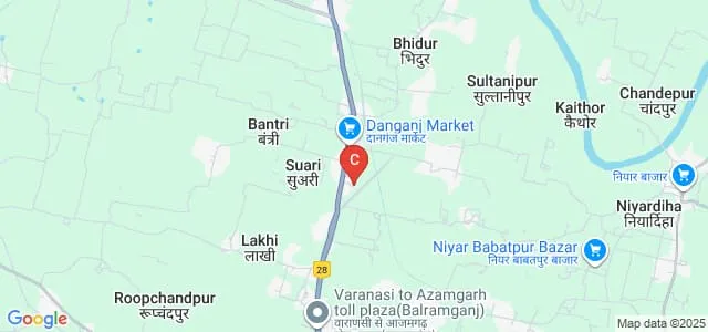 Baba Domandev Mahavidyalaya, Varanasi Map