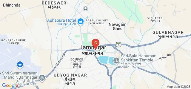 Shree MP Shah Municipal Commerce College, Jamnagar Map