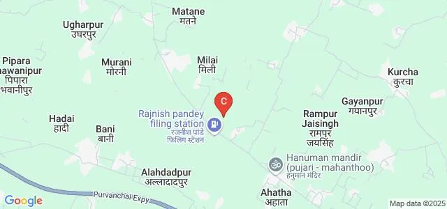 Shanti Devi Rambadan Mahavidyalaya, Ambedkar Nagar Map