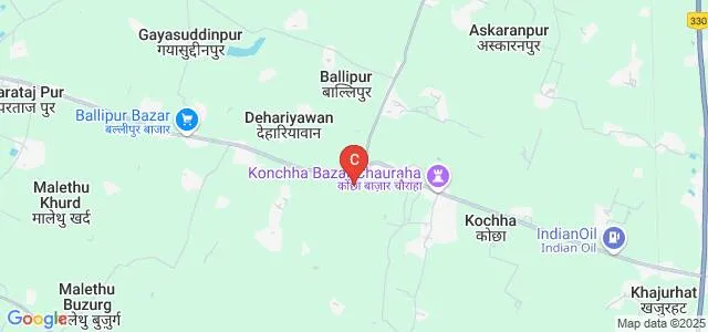 Shri Krishna Ram Bahadur Shanti Devi Mahila Mahavidyalaya, Faizabad Map