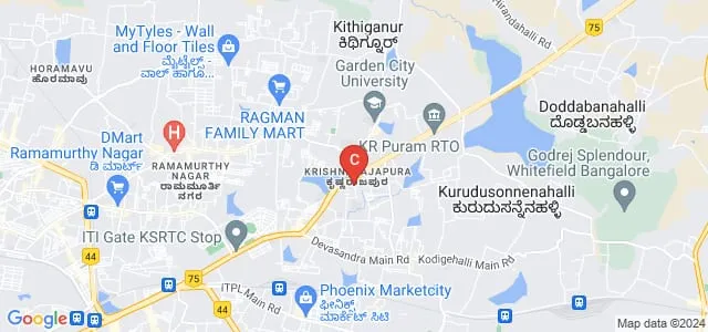 Cambridge College, Bengaluru Map