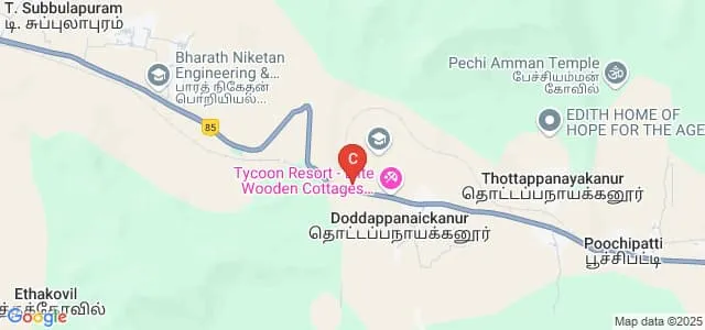 Solai College of Arts and Science, Madurai Map