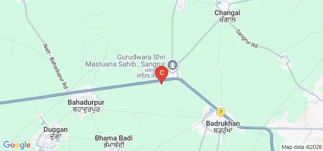 Akal College of Physical Education, Sangrur Map