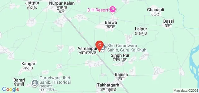 Sant Baba Sewa Singh Khalsa Memorial College, Rupnagar Map