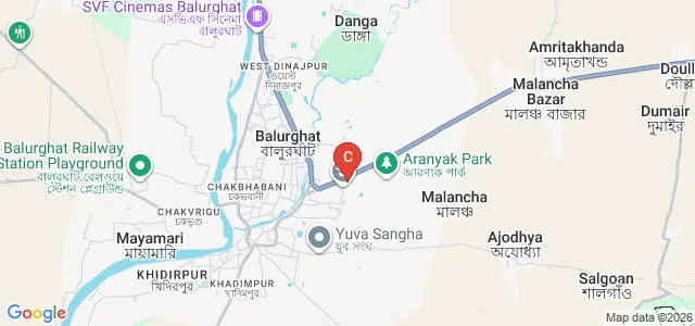 Balurghat B Ed College, Balurghat Map
