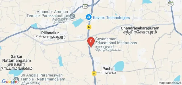 Gnanamani College of Technology, Namakkal Map