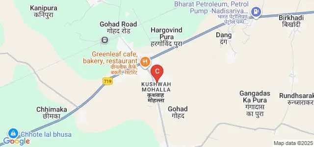 Government Maharshi Arvind College, Gohad Map