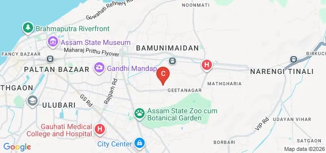 Kanya Mahavidyalaya, Guwahati Map