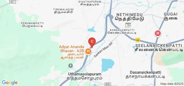 Sri Gokulam College of Nursing, Salem Map