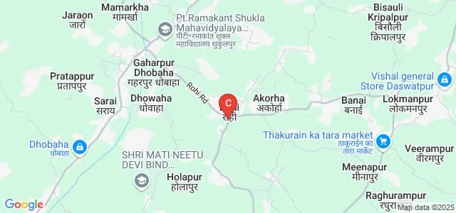 Pt Ram Jiyawan Shukla Mahavidyalaya, Bhadohi Map