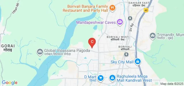Gokhale Education Societys Shri Bhausaheb Vartak Arts Commerce and Science College, Borivli Map