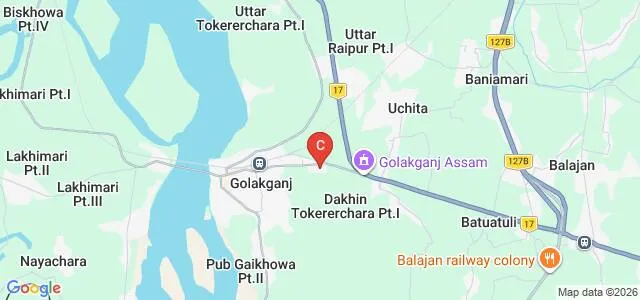 Chilarai College, Golakganj Map