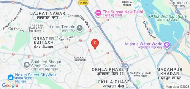 Banarsidas Chandiwala Institute of Hotel Management and Catering Technology, New Delhi Map