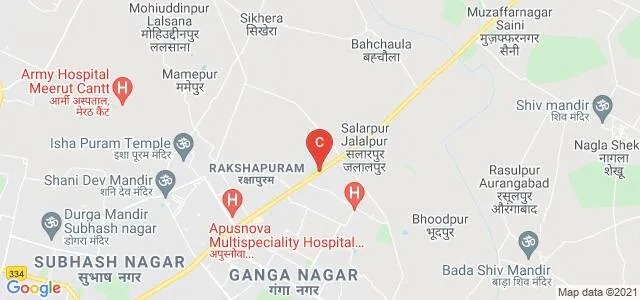 ESAR College of Engineering, Meerut Map