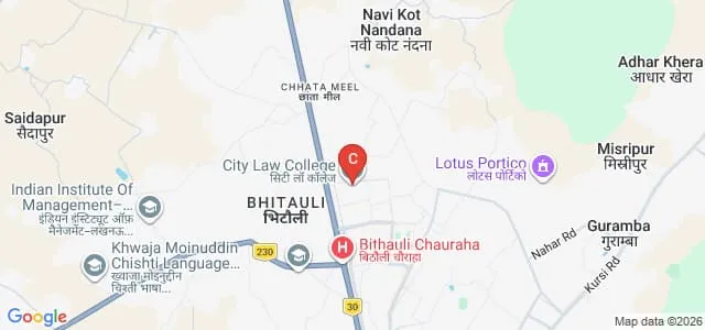 City Womens College, Lucknow Map