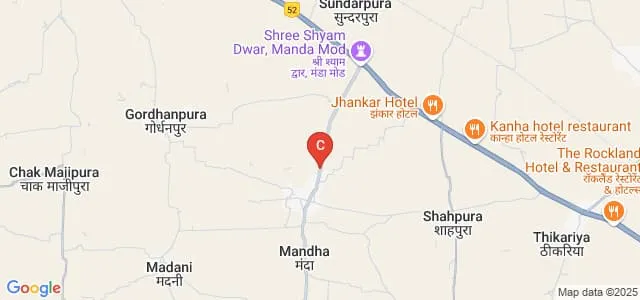 Mahala College of Naturopathy and Yogic Sciences, Sikar Map