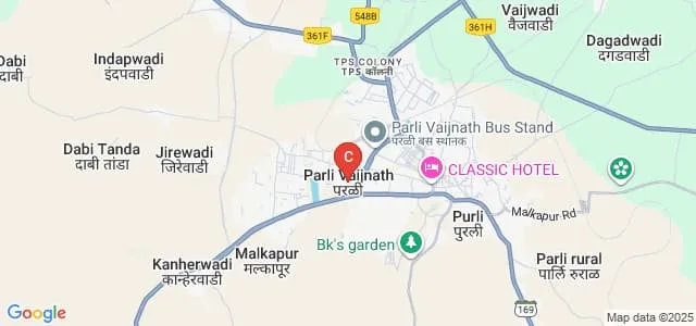 Vaidyanath Institute of Physiotherapy, Beed Map