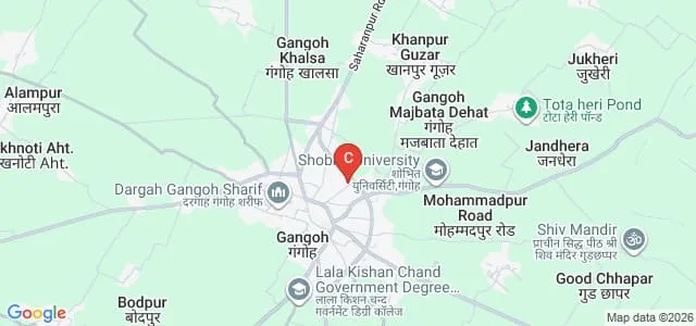 Pooranmal Ramlal Degree College, Saharanpur Map
