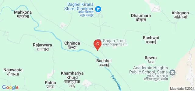 Nishad College of Nursing, Satna Map