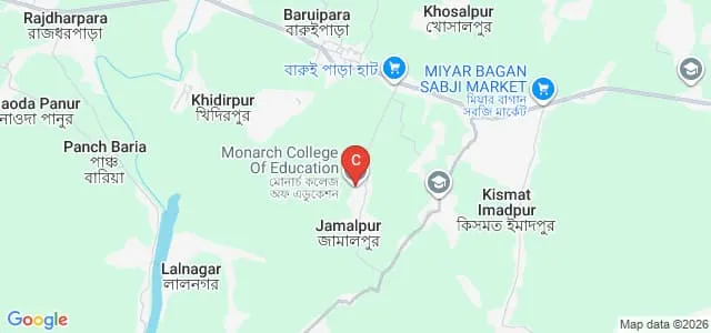 Monarch College of Education, Murshidabad Map