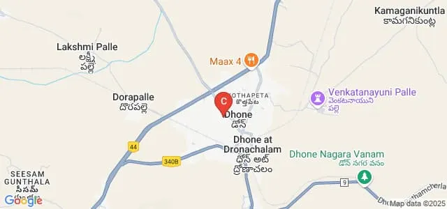 Sai Sree Degree College, Dhone Map
