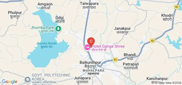 Government Polytechnic College, Baikunthpur Map