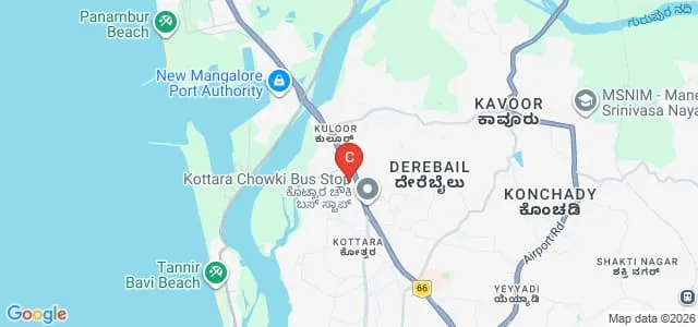 Karavali College of Nursing Sciences, Mangalore Map