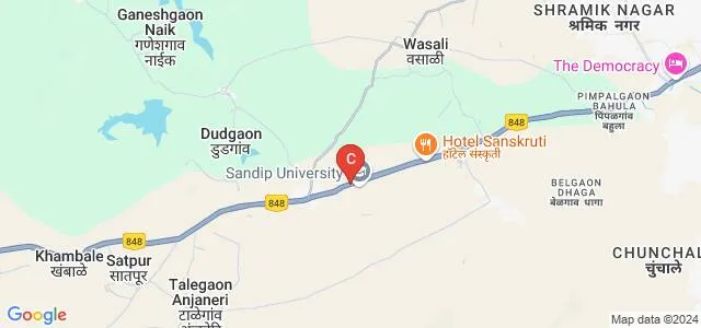 Sandip Institute of Polytechnic, Nashik Map