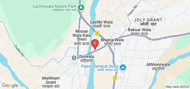 Shaheed Durga Mall Government PG College, Doiwala Map