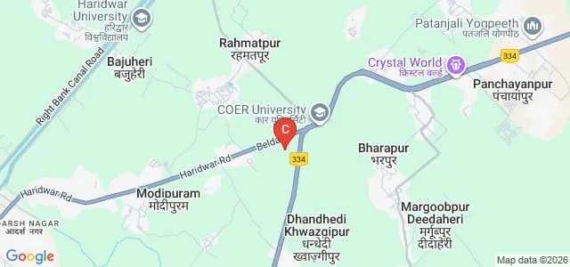Quadra Institute of Ayurveda, Roorkee Map