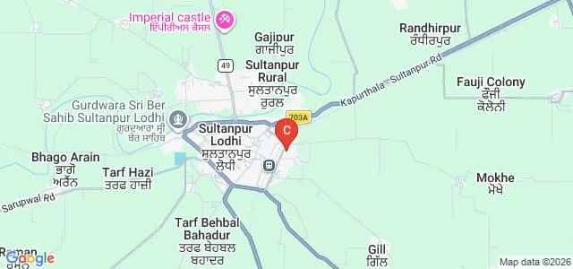 Lord Krishna College of Education, Sultanpur Lodhi Map