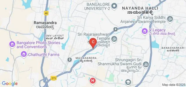 SIET School of Business and Commerce, Bangalore Map
