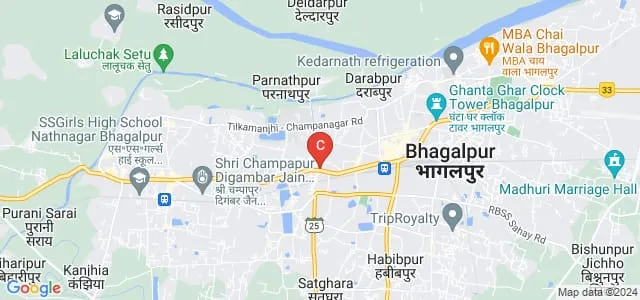Muslim Minority College, Bhagalpur Map