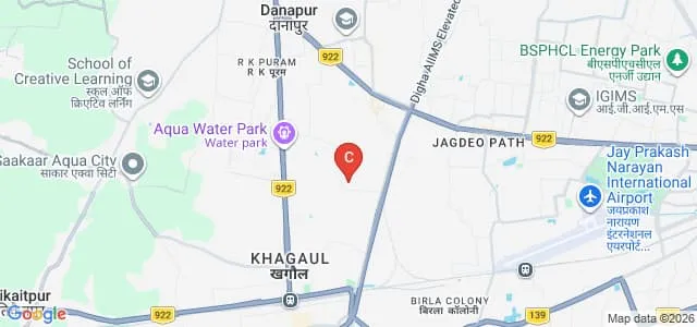 Chanakya Foundation, Patna Map