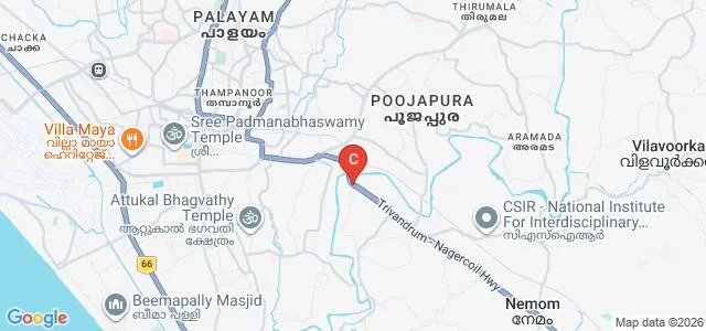 HHMSPB NSS College for Women, Thiruvananthapuram Map