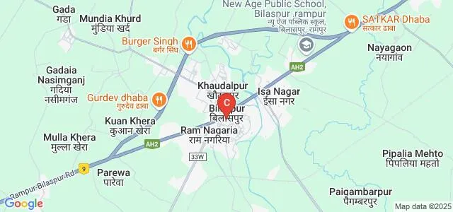 Shiv Kumari Mahavidyalaya, Pratapgarh Map