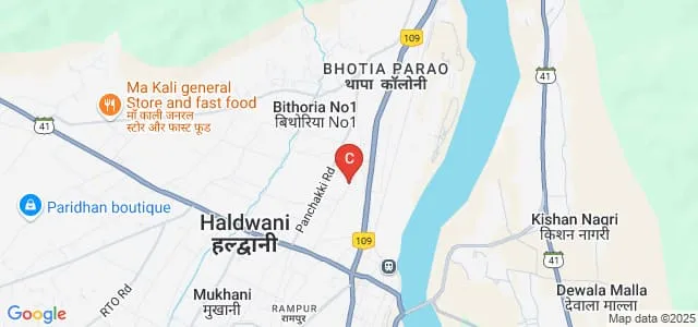 Indira Priyadarshini Government Girls PG College of Commerce, Haldwani Map