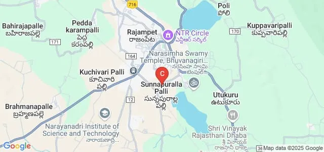 Geethanjali Degree College, Rajampet Map