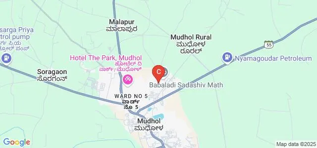 Government First Grade College, Mudhol Map