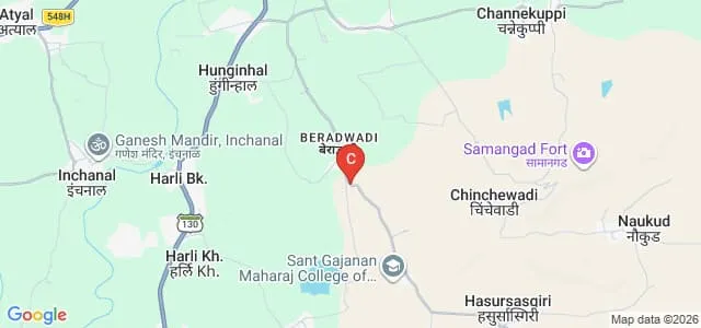 Sant Gajanan Maharaj College of Engineering, Mahagaon Map