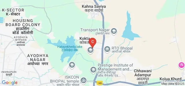 Bansal Institute of Science and Technology, Bhopal Map