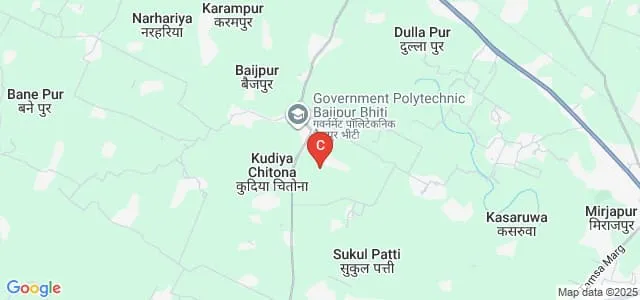 Dayaram Verma Mahavidyalaya, Ambedkar Nagar Map
